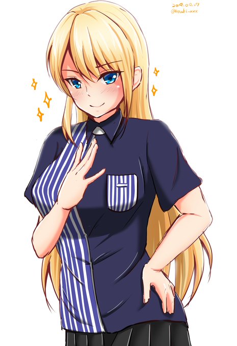 ローソン海域に出撃できると思っているビスマルク
#艦これ版深夜の真剣お絵描き60分一本勝負
#艦これ版真剣お絵描き60分一本勝負_20190927 