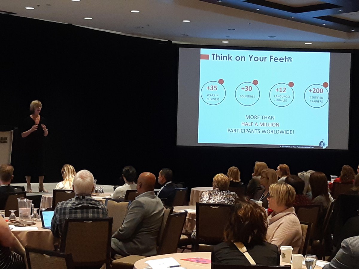 TLOMACanada's tweet photo. Happening now @ #TLOMAConference 2019: "Language of Leadership." Thank you @CommunicateGuru for sponsoring this great PD session! https://t.co/UWpwSiMBFC