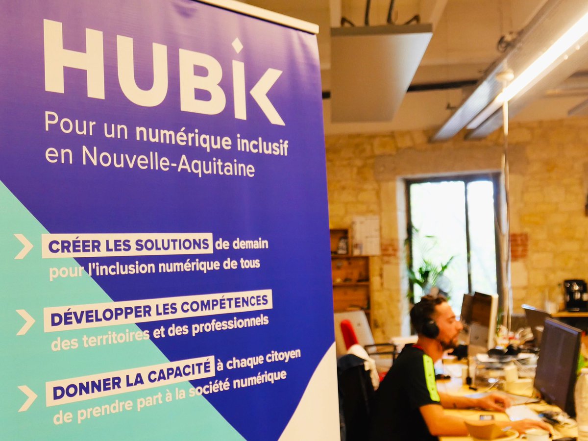 📍Bordeaux
Trop souvent, les Français se retrouvent désemparés face au #numérique pour réaliser leurs démarches en ligne. Face à ce problème majeur, des initiatives comme <a href="/aptic_lepass/">#APTIC</a> et #Hubik se déploient dans tout le territoire. #PassNumérique