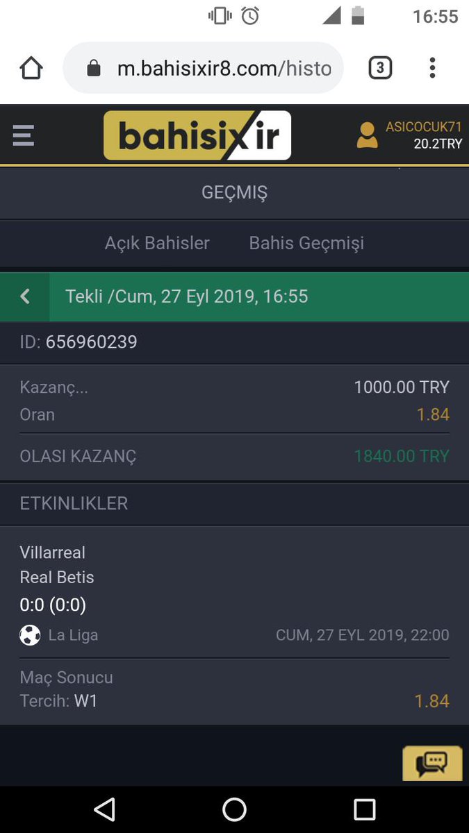 💰1 kisiye 300 Tl 💰

Kurallar

👉3 kisi etiketle 
👉RT yap 
👉Siteye uye ol 

Mac bitimine kadar olan Rt ler kabul edilecektir.Rt yapanlardan cekilis yapilacaktir.

Uyelik linki

m.bahisixir8.com/?btag=117242&A…