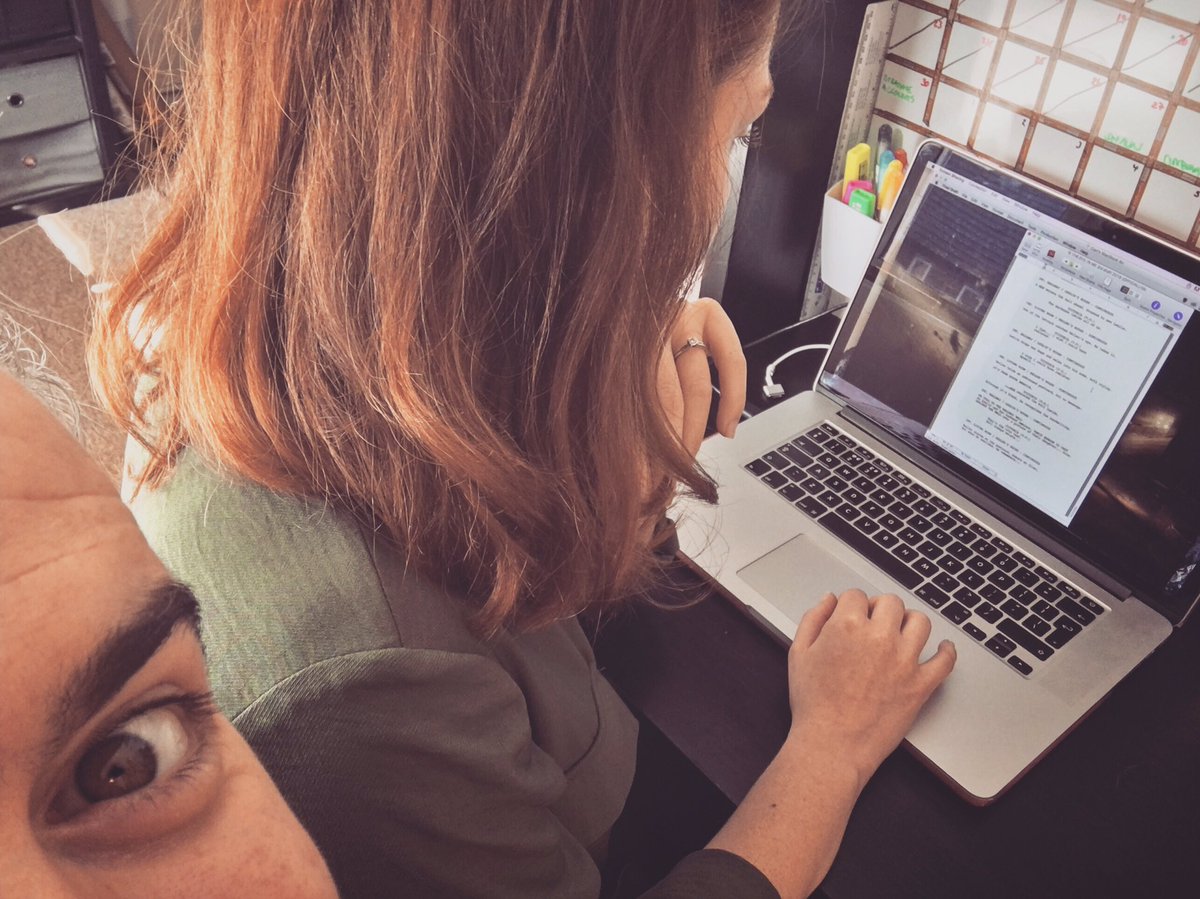 strathiefilm's tweet photo. Producer #CharletteKilby and I are both checking over the revised draft, making last minute tweaks. Once this is done, the next stages of PreProduction begin in getting this film made...

#nextfilm #filmno3 #3rdfilm #preproduction #screenwriter #producer #filmmakers https://t.co/LG8znqAMRS