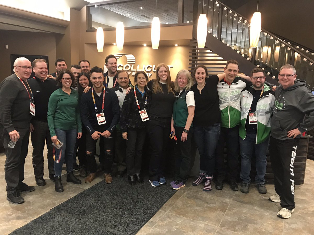 Team_PEI's tweet photo. It’s national #CoachesWeek. Thank you to all coaches that do so much. Big shout out to our 2019 Red Deer @CanadaGames coaches and team officials #ThanksCoach #awesomegroup https://t.co/dTInkTMttj