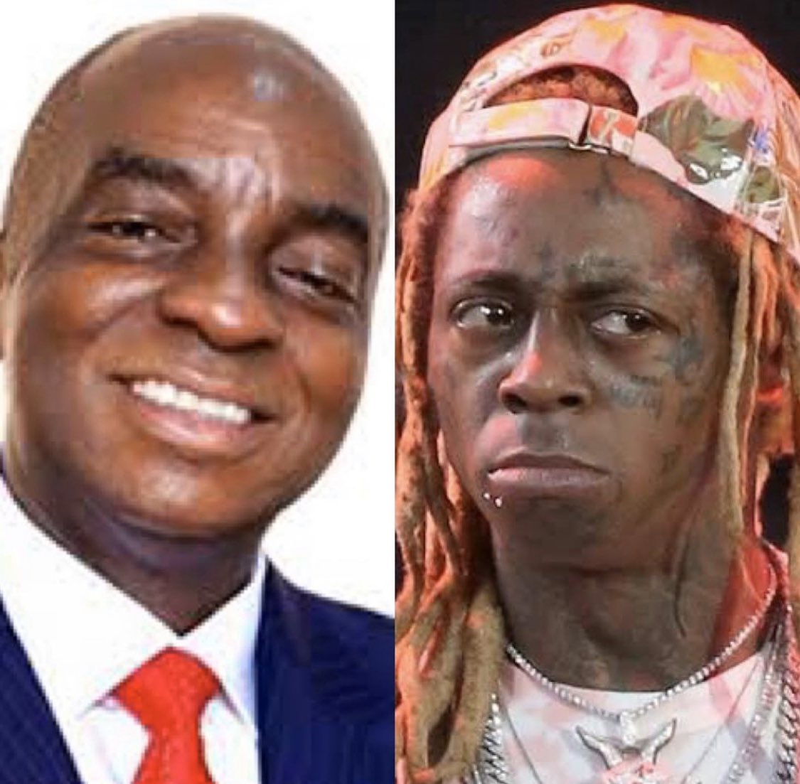 Happy Birthday David Oyedepo and Lil Wayne!        -
Old money, young money! 