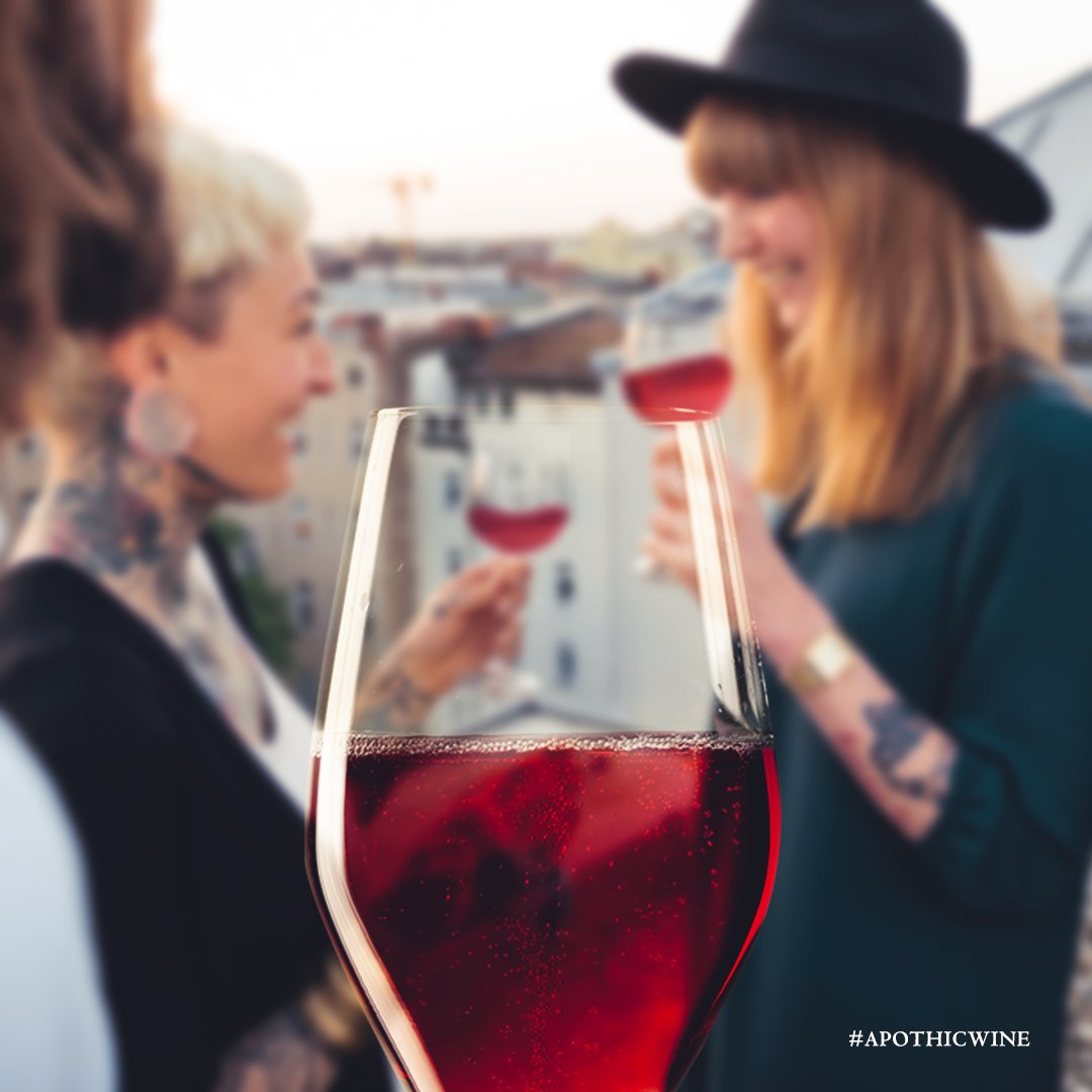 ApothicWine's tweet photo. Rules are made to be broken. Here’s to a Sparkling Red that pairs with any occasion. Where would you pop the top? #ApothicSparklingRed https://t.co/pMezDDr2S9