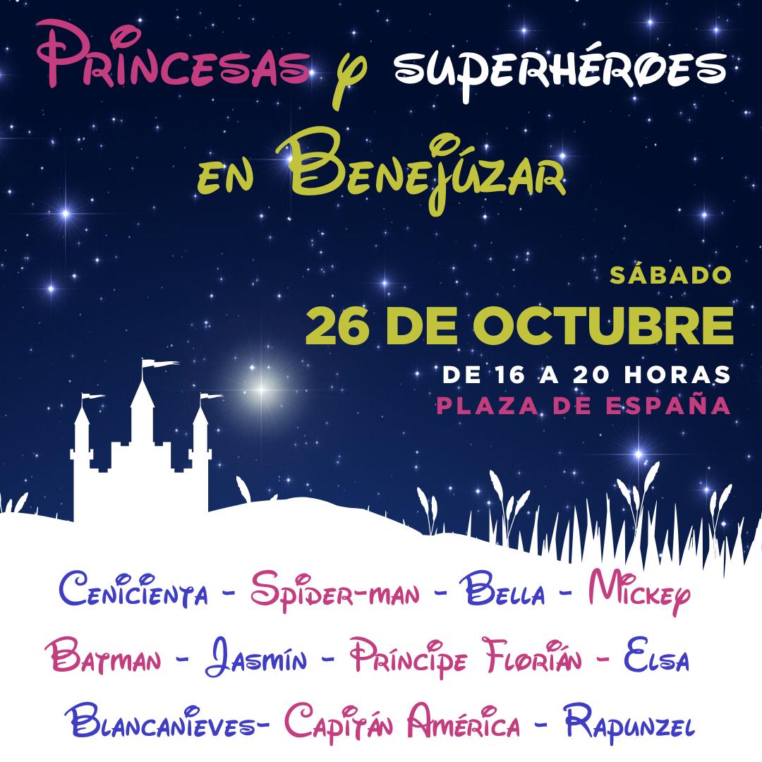 Una de las actividades que tendrán lugar con motivo de Expocomercio será la visita de 11 personajes de cine 🔝🔝🔝🔝
Sí, sí, lo habéis oído bien 👂 once princesas y superhéroes visitarán Benejúzar el próximo sábado 26 de octubre 😍😍
#Benejúzar #BenejúzarExperience #VegaBaja