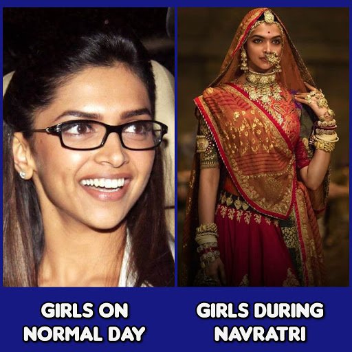 From Non-Veg To Garba, We Sum Up The Most Hilarious Tweets About Navratri -  Viral Bake