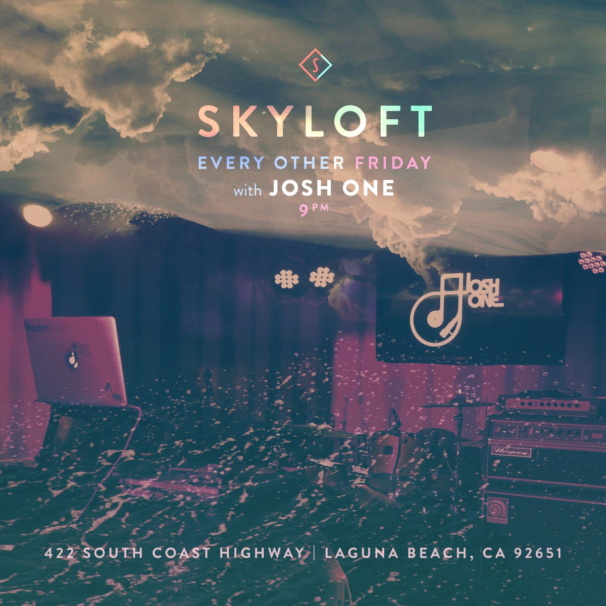 Boomnote's tweet photo. I'll be on the decks tonight @Skyloft dropping all the classic &amp; current heaters 💥🎵🔊
•
•
•
#skyloftoc #fridaynight #laguna #lagunabeach #orangecounty #ca #joshone #djjoshone #dj #producer #boomnote #boomnotemusic
#classicandcurrent #hiphop https://t.co/Jwp1u6TQ01