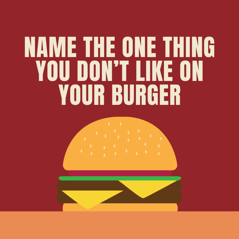 TransformNW's tweet image. Name the one thing you don’t like on your burger...
#burgers #nopickles #transformnw