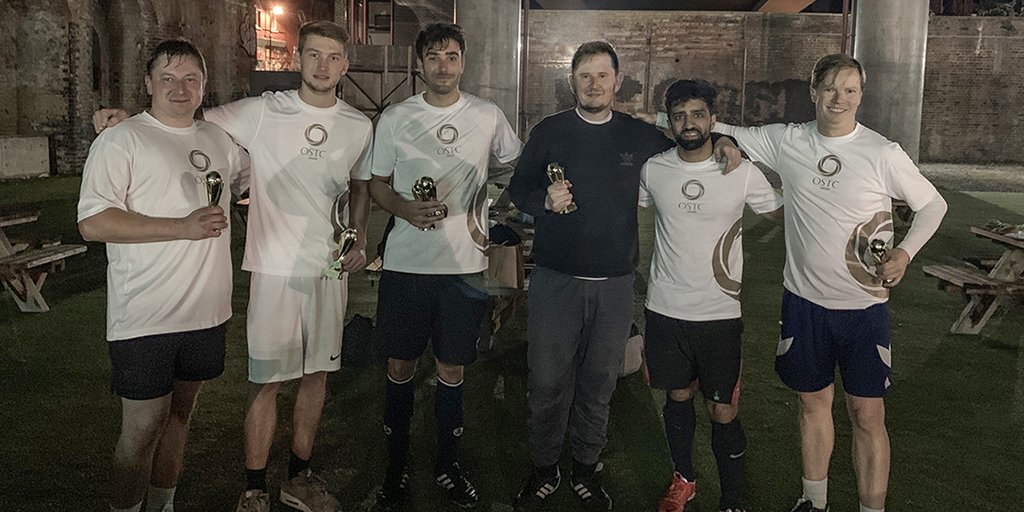 OSTC's tweet photo. In continuation of our support of @FuturesForKids, we were delighted to take part in a five-a-side football tournament last week. Well done to all involved! If you'd like to learn more about this worthy cause visit: https://t.co/MGYbr6TmHB #FuturesForKids #OSTC https://t.co/Coo6RR7lMa