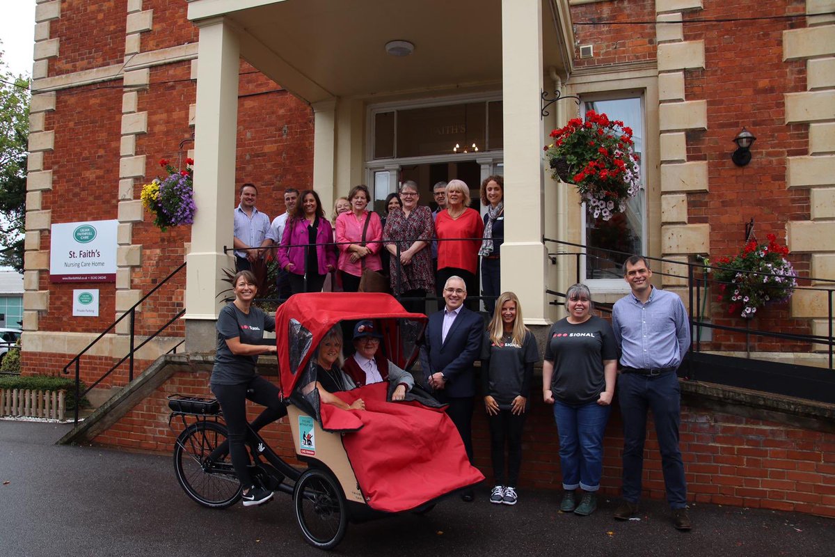 LilianFaithfull's tweet photo. We had a great ‘Trishaw’ bike 🚲 launch event today. Thank you @soglos @LisaLambon @CheltenhamBC @cotswoldlife for joining our celebration and huge thanks to @cellosignal for the amazing bike!🚲 For our full bike story visit: https://t.co/2qOyCuz72S  #lilianfaithfullfamily ❤️ https://t.co/OTVzUxrEOb