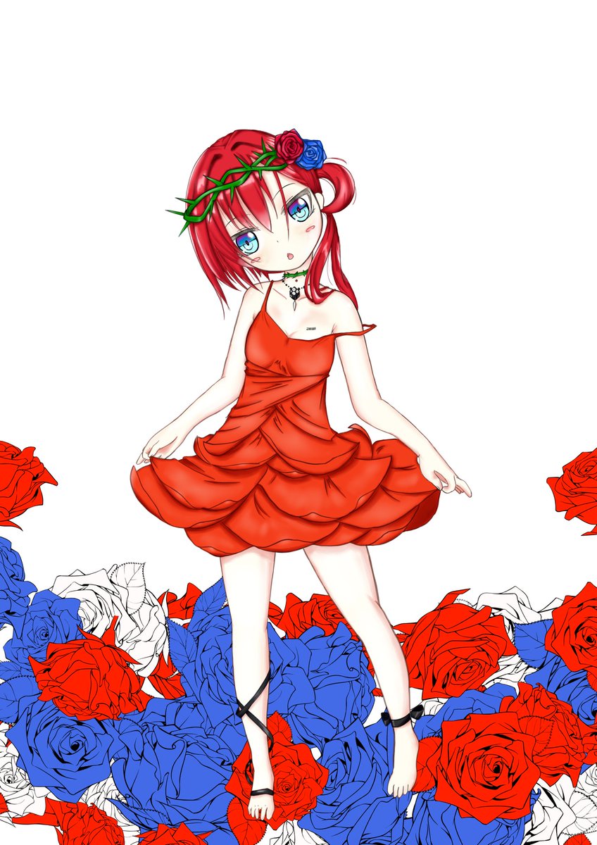 帆楼 急性キアラ症候群 こちらでも W キンクラお祝いの時のロリきあらちゃんです 祝キアラ誕生祭 白猫お絵描き 白猫プロジェクト