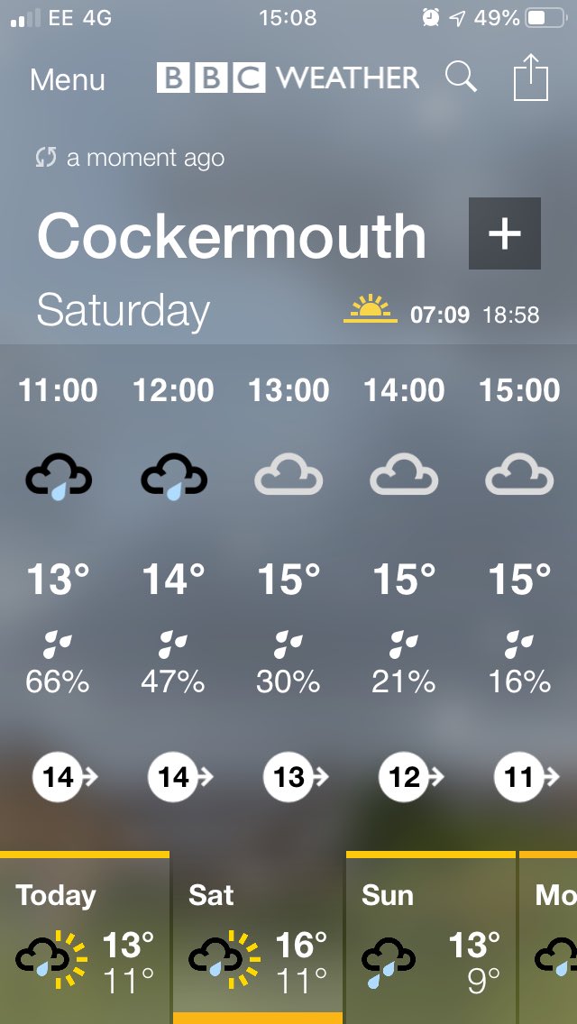 We don’t need blazing sun ☀️ for <a href="/tastecumbria/">Taste Cumbria</a> #Cockermouth #Foodanddrinkfest it’s not good for the puddings! This looks like perfect weather! #appropriateclothing #flipflopsnotrequired