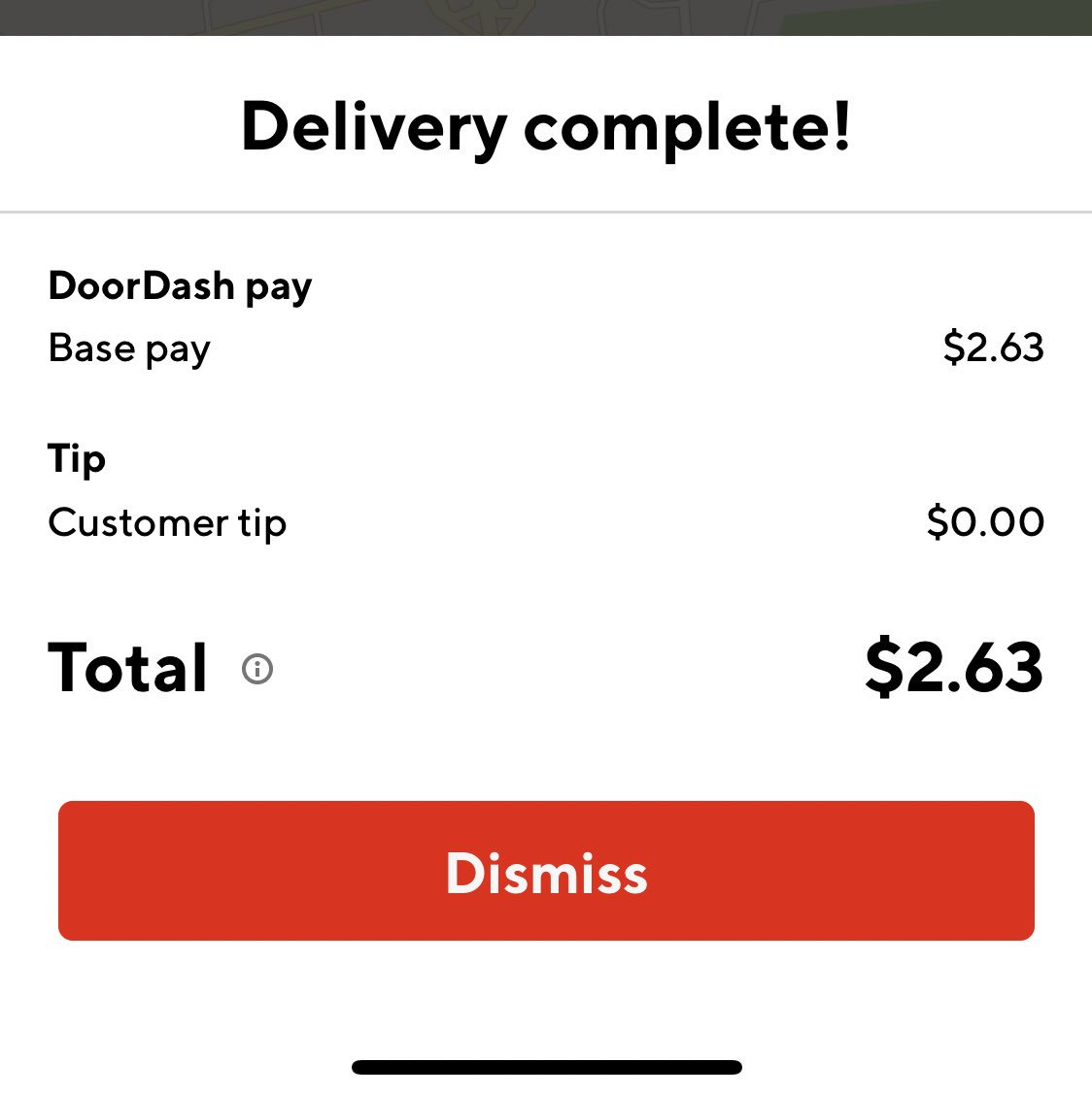 itsyaboydub's tweet photo. @DoorDash_Help @DoorDash this absolutely pathetic. Change your new pay module... you are insulting your drivers integrity and are going to lose your dashers! UNACCEPTABLE! #DoorDash #EqualPay #DoorDashPay #PayYourDrivers https://t.co/K8XPCSD1J7