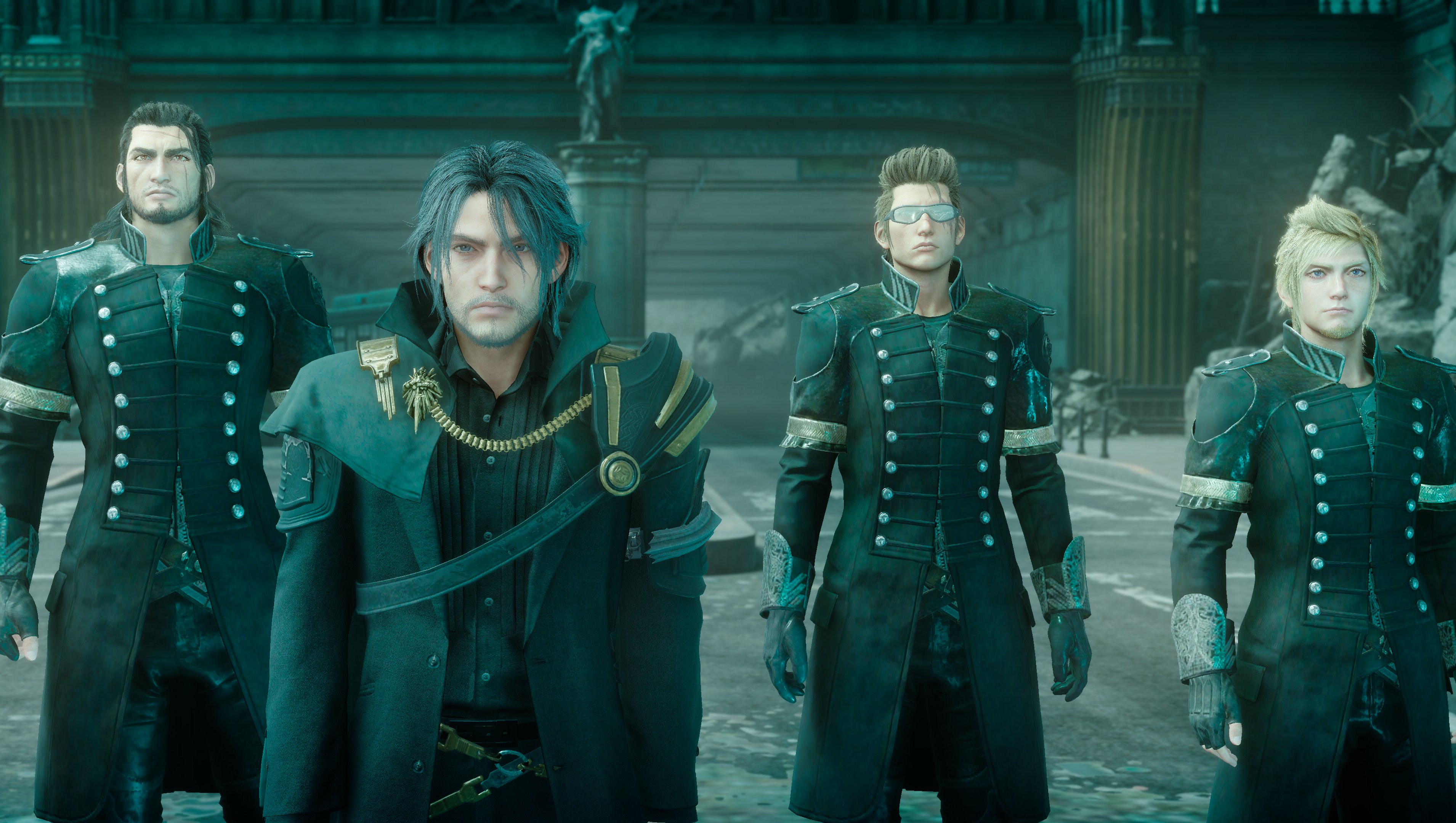 FFXV バングル「Insomnia」 ファイナルファンタジーXV Insomnia FF15 シルバー バングル