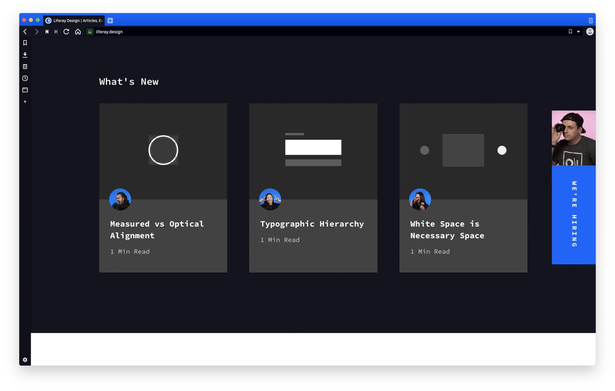 liferaydesign's tweet image. Be smart, like @pjpentz — check out our newest best practices posts this week! liferay.design/tags/best-prac… #opticalAlignment #typography #whitespace #visualDesign #design #designBestPractices #shouldDesignersThink
