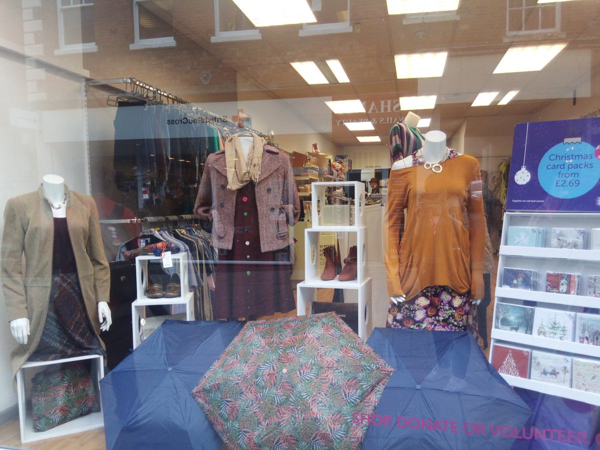 Lincoln shop is ready for the more challenging weather...<a href="/GarlandRobert/">Robert Garland</a> coats, hats abd umbrellas at the ready!