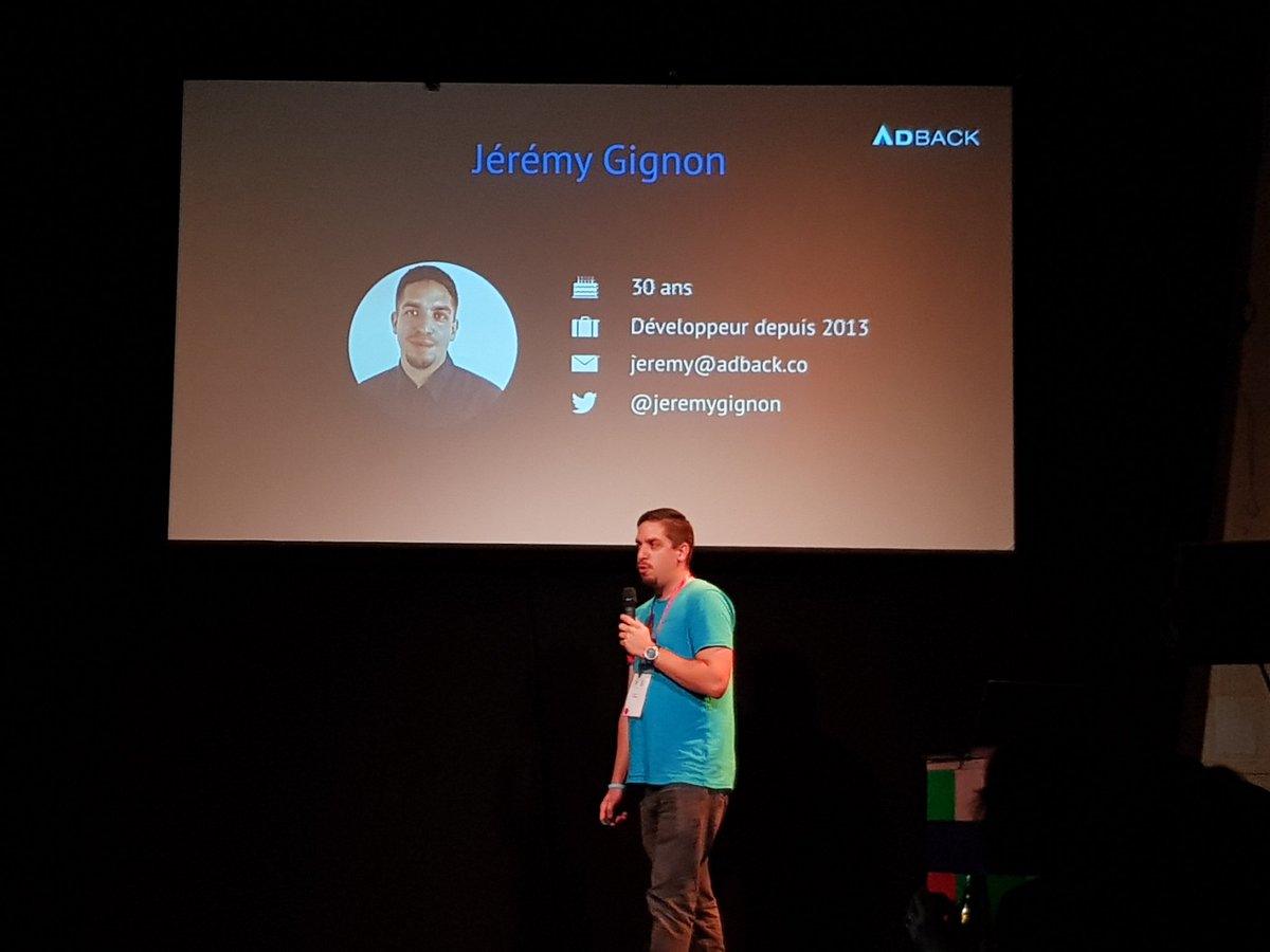 Avant-dernière intervention de la journée : <a href="/jeremygignon/">Jérémy GIGNON</a> de <a href="/adback_co/">AdBack</a> pour la data secrète des adblockers ! #webinreims #dataparty