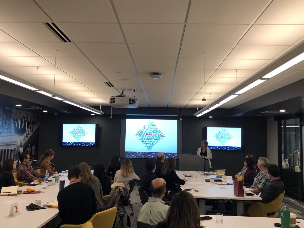Kicking off #WTGBrokers2019 with remarks from ⁦Kim DuMont <a href="/wtgrantfdn/">WT Grant Foundation</a>⁩ and ⁦<a href="/ECohen_UMN/">Dr. Elisia Cohen</a>⁩ looking forward to the next two days #networks #socialnetworkanakysis