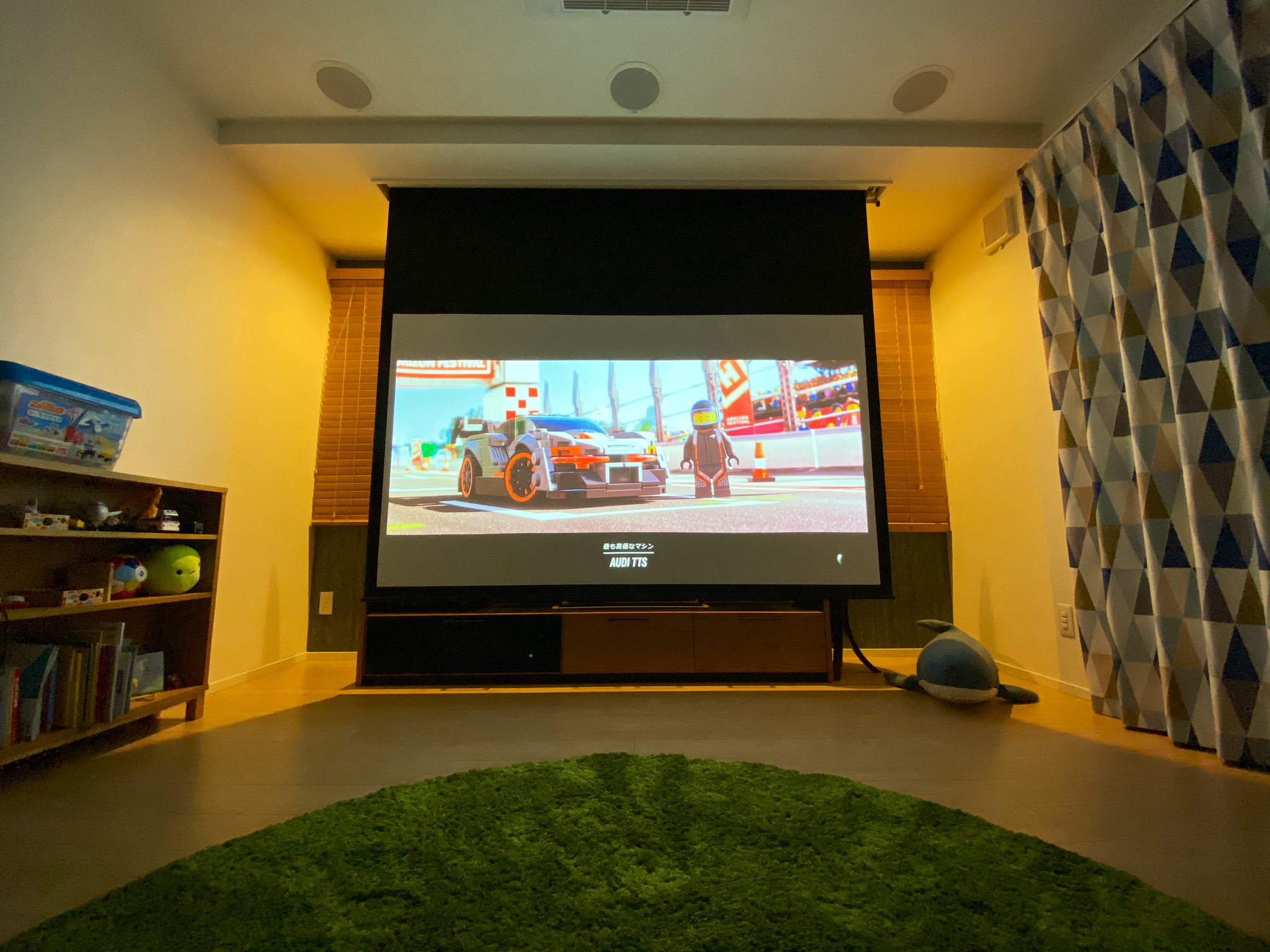 X Rider 一条工務店ガレージハウス ホームシアターでforza Horizon 4 一条工務店 T Co 6jrxesobrz Twitter