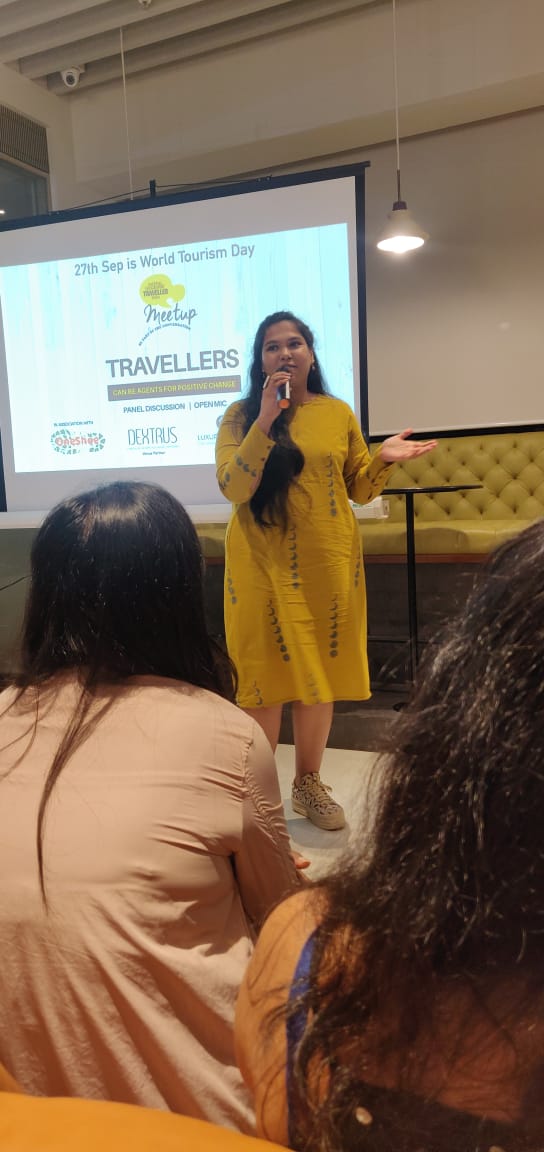 DextrusOfficial's tweet photo. .@DivsiGupta on her experience at #Ranthambore National Park and conserving wildlife by being a responsible traveller. #WorldTourismDay #thisisdextrUs #NGTMeetup #ResponsibleTourism https://t.co/Zs9R6TaejO