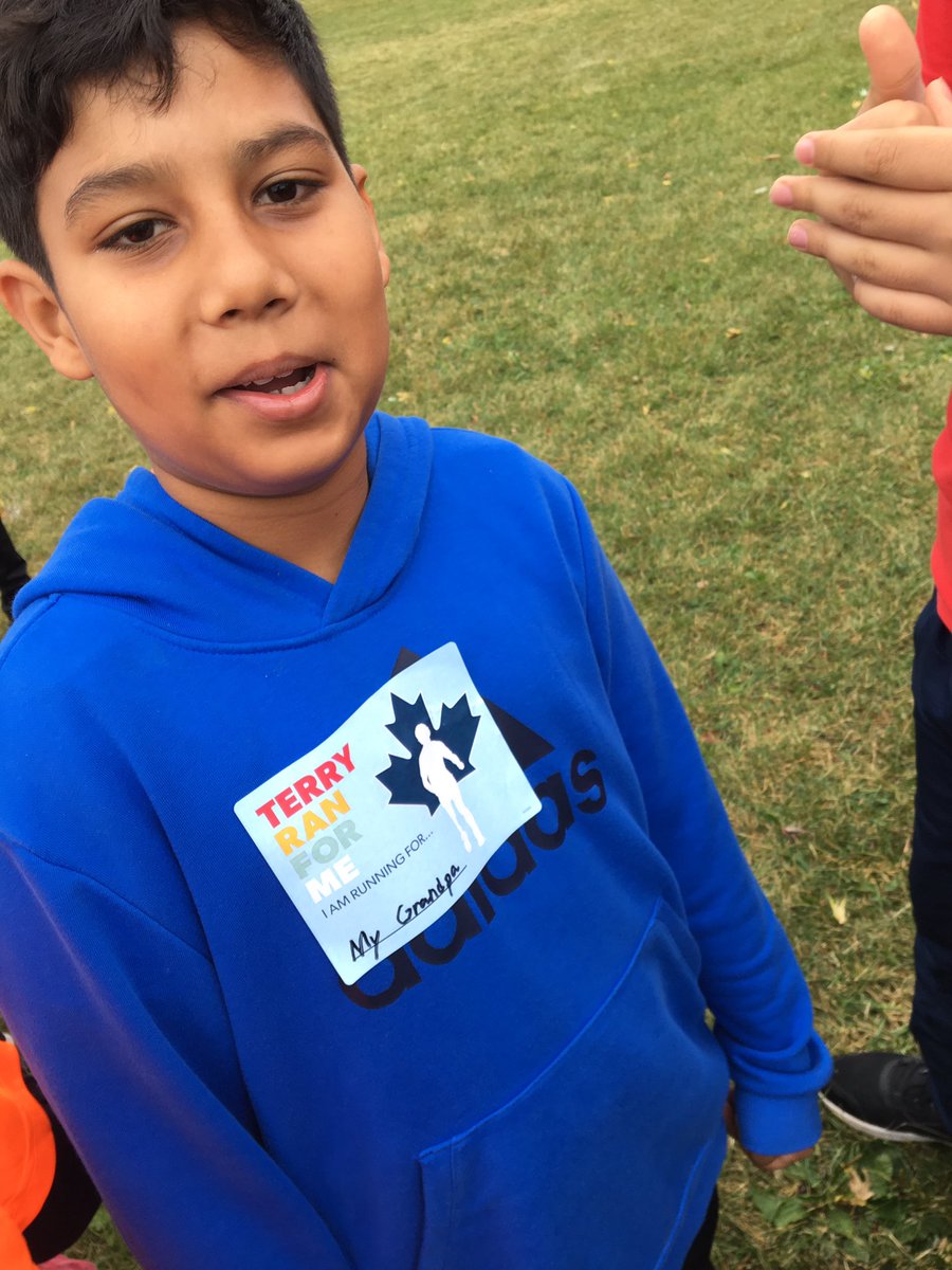 Terry fox run today!! <a href="/tomkenroadms/">Tomken Road Middle School</a> <a href="/TomkenSciTech/">Tomken SciTech</a>