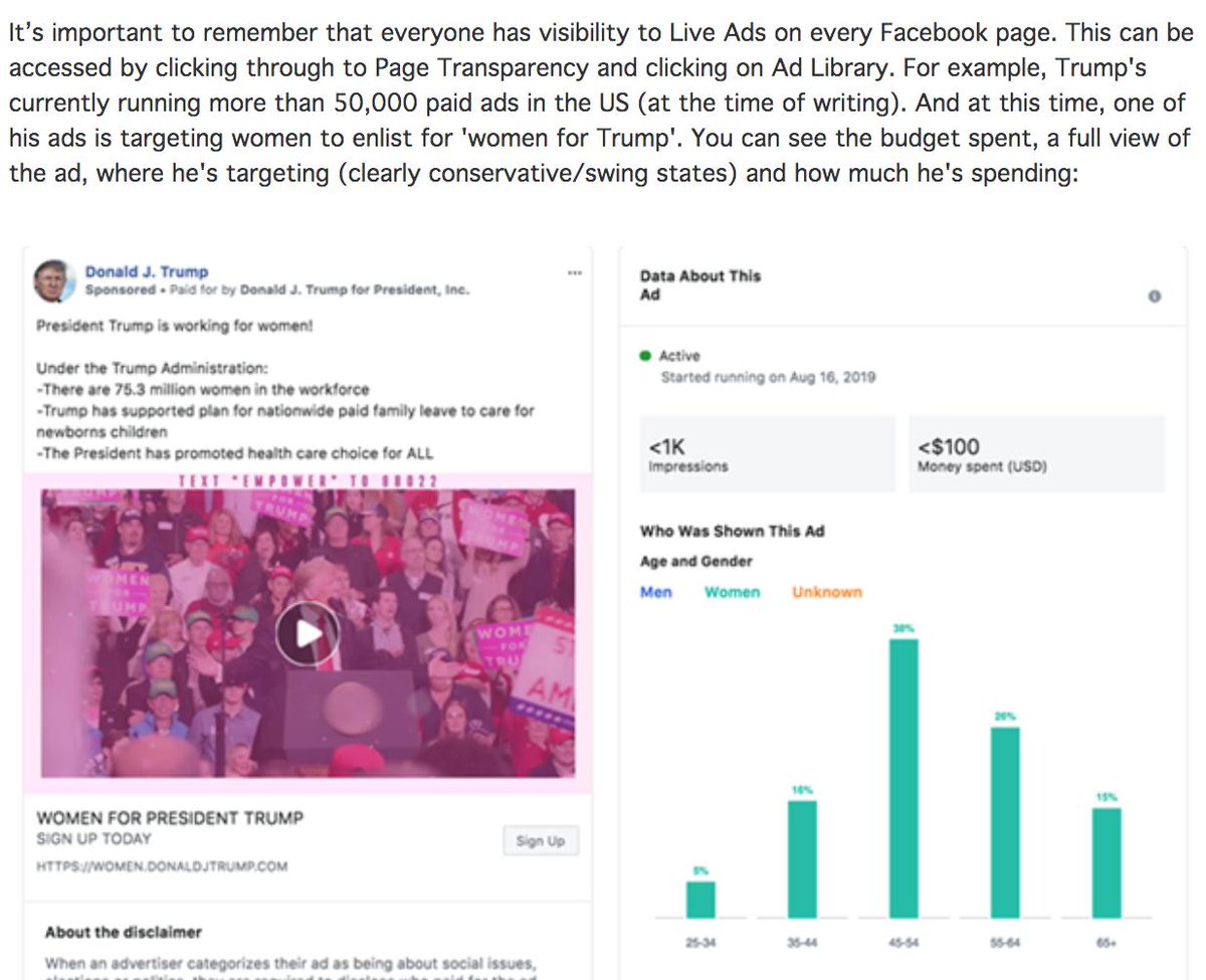thegreathackdoc's tweet photo. This blog from @LBBOnline outlines tangible steps each person can take to be more informed about the ads we are seeing.
#5000DataPoints #NotPersuadable #TheGreatHack https://t.co/Vd0nxrIUVB