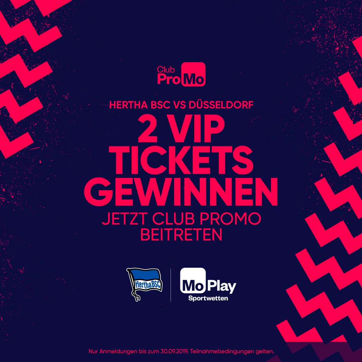 MoPlayDE's tweet photo. 🤔 Denkst du darüber nach #ClubProMo beizutreten?

😏 Lass uns dir helfen

🌟 Wir haben 2 VIP Tickets für @HerthaBSC vs Düsseldorf zu verlosen

🤝 Klicke unten auf den Link, komm in den Club und schon nimmst du an der Verlosung teil

👉 https://t.co/pLqlU3sybI https://t.co/V1GPVdeGO8