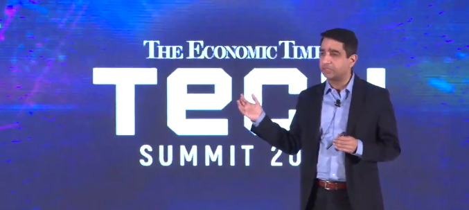 ET_Edge's tweet photo. Neetan Chopra, Chief Technology Officer, Dubai Holding   shares interesting insights on the Honeycomb Disruption at #ETTechSummit 

#tech #summit #conference #networking #technology #startups #exhibitors  #machinelearning #AI https://t.co/JRKQUSZ1tf
