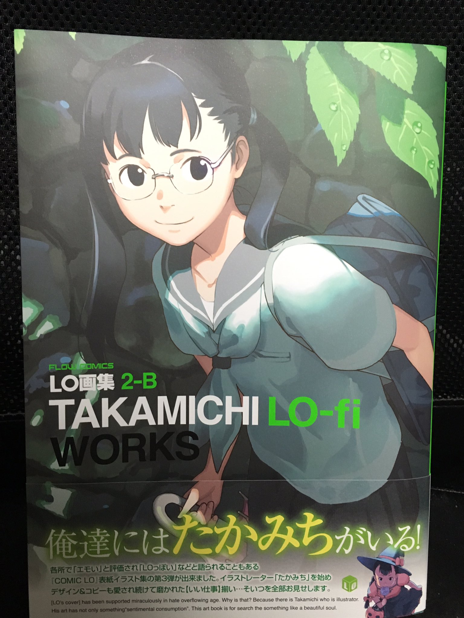 佐呂間天 コミックloの表紙画集買った Loは成人誌だけど この画集はいたってkenzenな本だよ Loの表紙は漫画雑誌 の中でもレイアウトが凝っていて 画集の後半にはラフやレイアウト案なんかも載っていて面白い 僕も仕事でコピーやレイアウトやるので参考に
