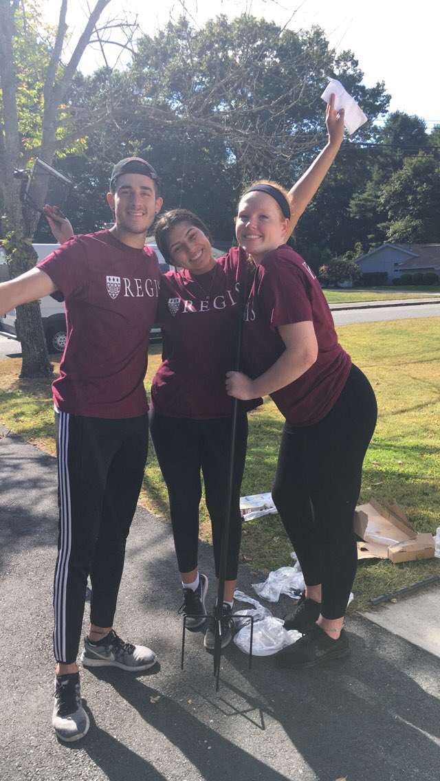 bblaise2014's tweet photo. Founders Day 2019 at Advocates Group Home ❤️@RegisLife_MA @RegisCollege_MA https://t.co/SQeaaABGlF