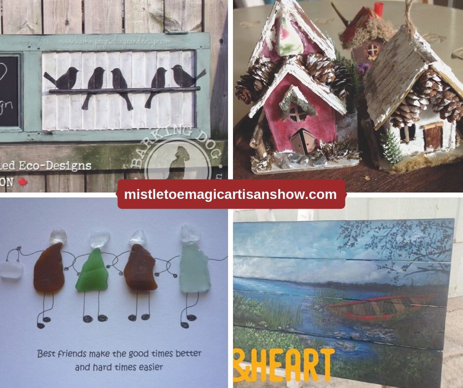 MistleMagicShow's tweet image. Art is too important not to share.  Mark  Sat, Nov 16 &amp;amp; the Ramada Belleville where charming works of art await made by Mistletoe Magic’s mighty fine artists!
#meetthemakers #followonfacebook mistletoemagicartisanshow.com celebrating 10 years! @PEConca @BAY_OF_QUINTE @QuinteTheCounty