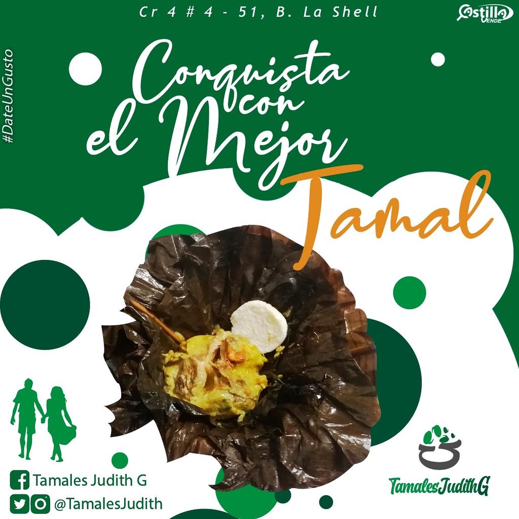TamalesJudith's tweet photo. En este mes de #AmorYAmistad arriésgate y conquista con el mejor sabor. ¡Disfrútalo todos los sábados! #DateUnGusto #CastillaVende https://t.co/mlddqHiNEs