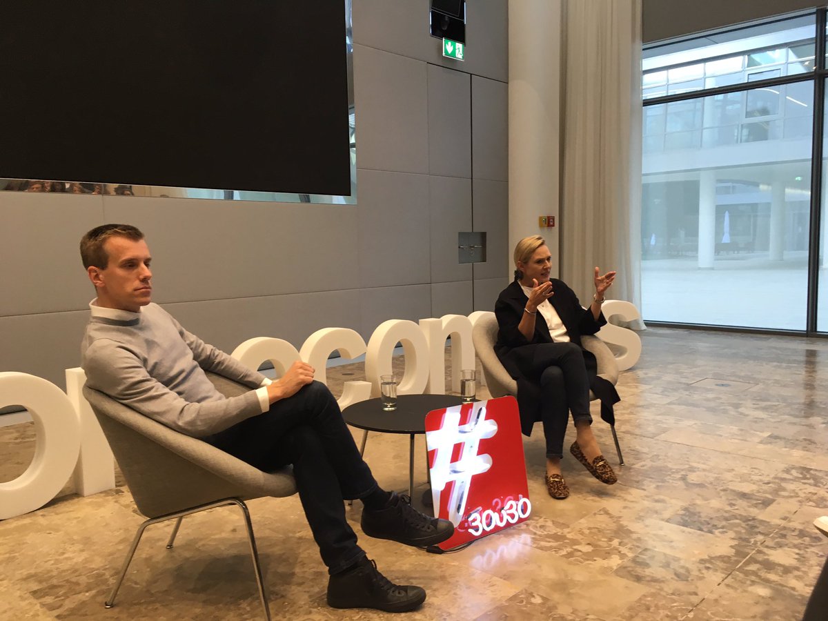 Meike Ostermeier (@com_meo) on Twitter photo „Der größte Segen für die Kommunikation ist das Thema Analytics. Erfolg messen und belegen können.“ <a href="/clarissahaller/">Clarissa Haller</a> bei #30u30 „Der größte Segen für die Kommunikation ist das Thema Analytics. Erfolg messen und belegen können.“ <a href="/clarissahaller/">Clarissa Haller</a> bei #30u30