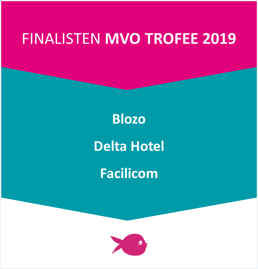 Finalisten MVO TROFEE 2019: Blozo B.V., 
<a href="/DeltaHotelVLD/">Delta Hotel</a> en @facilicomnl. Gefeliciteerd!
Wie is uw favoriet? Wees er dan bij en beslis mee over de winnaar! bit.ly/2nf8sk6 

#onderneem #impact #innovatie #inspiratie #lefloont #sociaalondernemen #mvotrofee