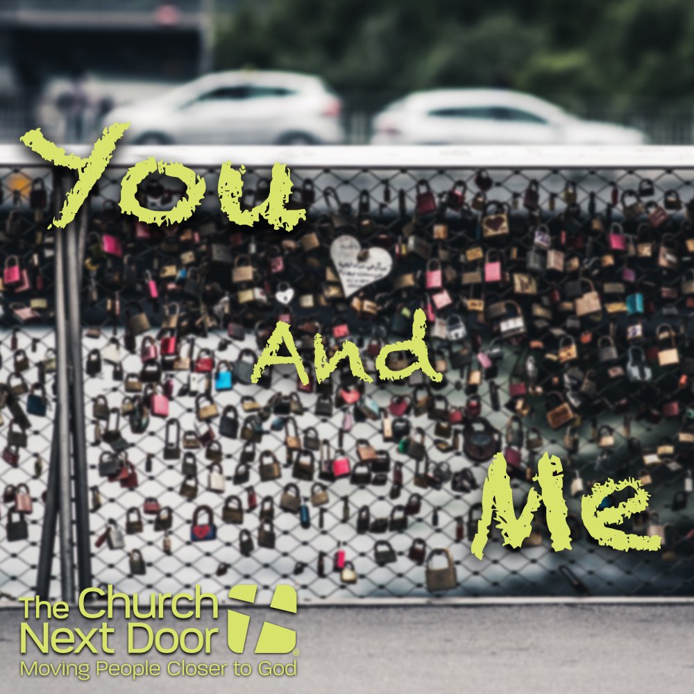Join us again this weekend as Pastor Doyle continues his sermon series "You and Me" - all about relationships. 

Saturday 5 pm, Sunday at 9:30 am and 11 am.