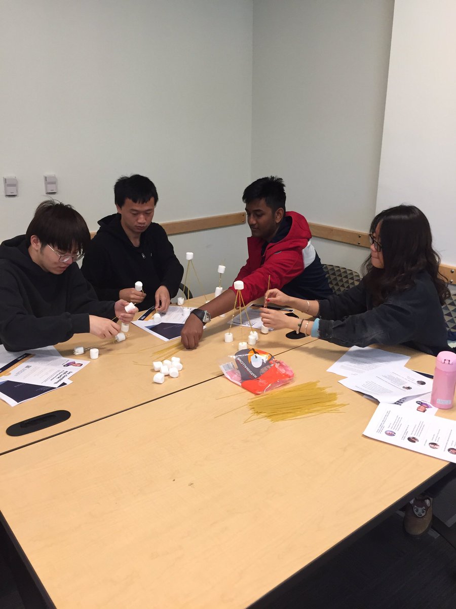 dto02002's tweet photo. Spaghetti Towers in FYE! What better way to introduce #monthofdiscovery @uconn! #fyeworks #discoverR1 #inspireUConn https://t.co/c9ZsBZ5lGr