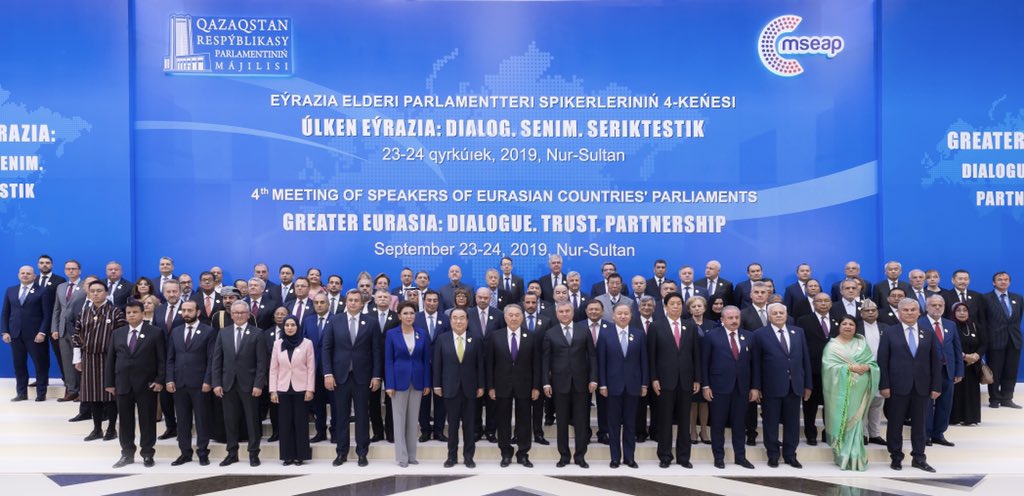 JSarakiotis's tweet photo. Στην πρωτεύουσα του Καζακστάν 🇰🇿 έλαβαν χώρα οι εργασίες της «4ης Συνάντησης Ομιλητών από Κοινοβούλια Χωρών της Ευρασίας», ενώ στις Βρυξέλλες 🇧🇪 η «Α΄ Κοινή Συνεδρίαση της ομάδας συνεργασίας της #ΔΣΟ & του Διεθνούς Δικτύου Καθολικών Νομοθετών (#ICLN)». #MSEAP #ParlEU https://t.co/ayJGRQ6SUw