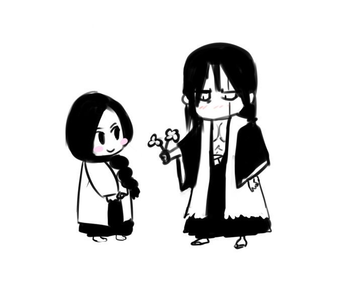 "Oh.. Well arigato, Kenpachi-san. "