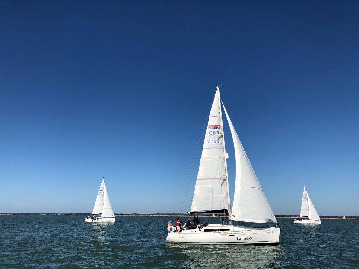 thesjbgroup's tweet photo. The grey autumn weather is making us miss the clear skies and warm sun while sailing with Atos last week on the Solent! A great day was had by all and a significant sum raised for The Prince’s Trust #atos #millionmakers #thesjbgroup #princestrust https://t.co/F2hBDxKu2G