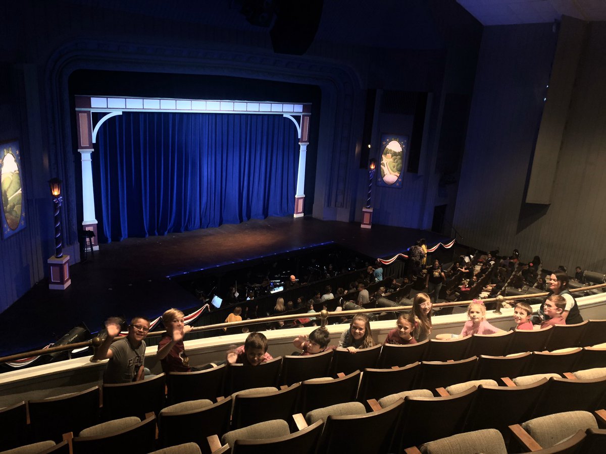 PlummerBrook's tweet photo. At OCU school of music about to watch the Music Man with my TAG students! https://t.co/msXVsSCMaB