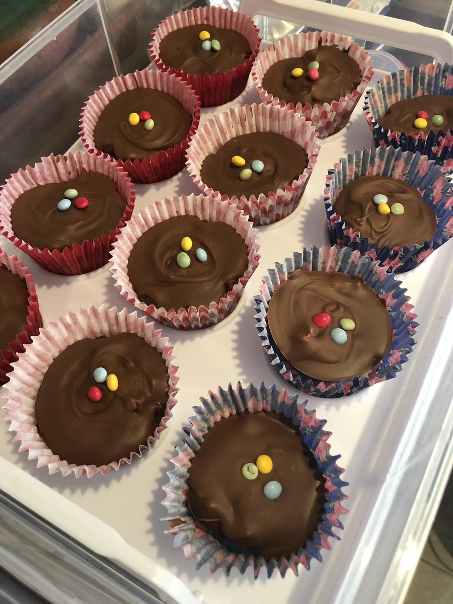 c_withenay's tweet photo. Think the individual tiffin cups look ok, though I say it myself. #beenbaking #readyfortomorrow https://t.co/ExKCqqxC3S