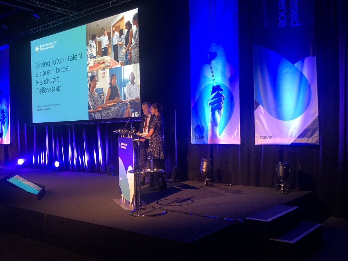 RheumatologyUK's tweet photo. Closing #CBC19 with some awards! Congratulations to the best poster presentation, Liora Wittner and Neelam Hassan for best oral presentation. 🥳👏 https://t.co/XK5lKfmQ5H