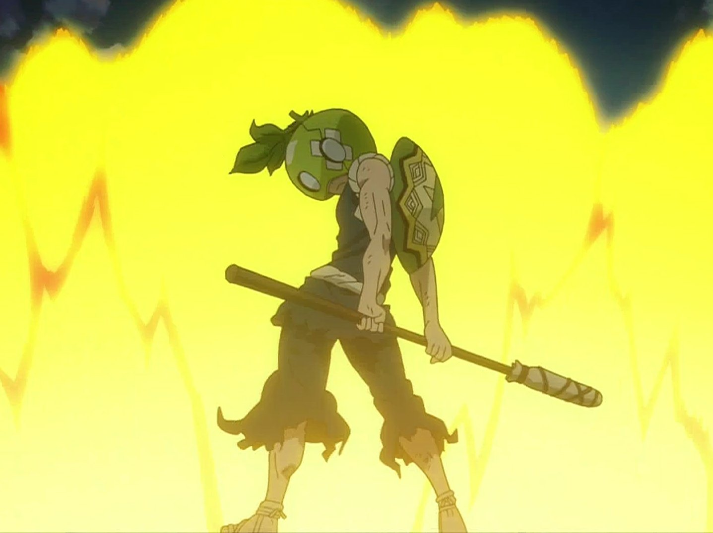 アニメマンガ名探偵すやまたくじ Dr Stone ドクターストーン 13話 ケミカルクッキングで今日で一気に終わらせるぞ 病弱な姫を助けるためまずは薬の調合 そして 御前試合で優勝だ 勝利の合言葉は友情 努力 科学 科学の力を借りて 今必殺の 金狼