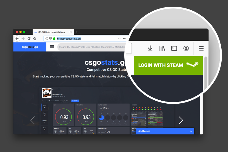 CSGO live stats check trackers sites. Where to check