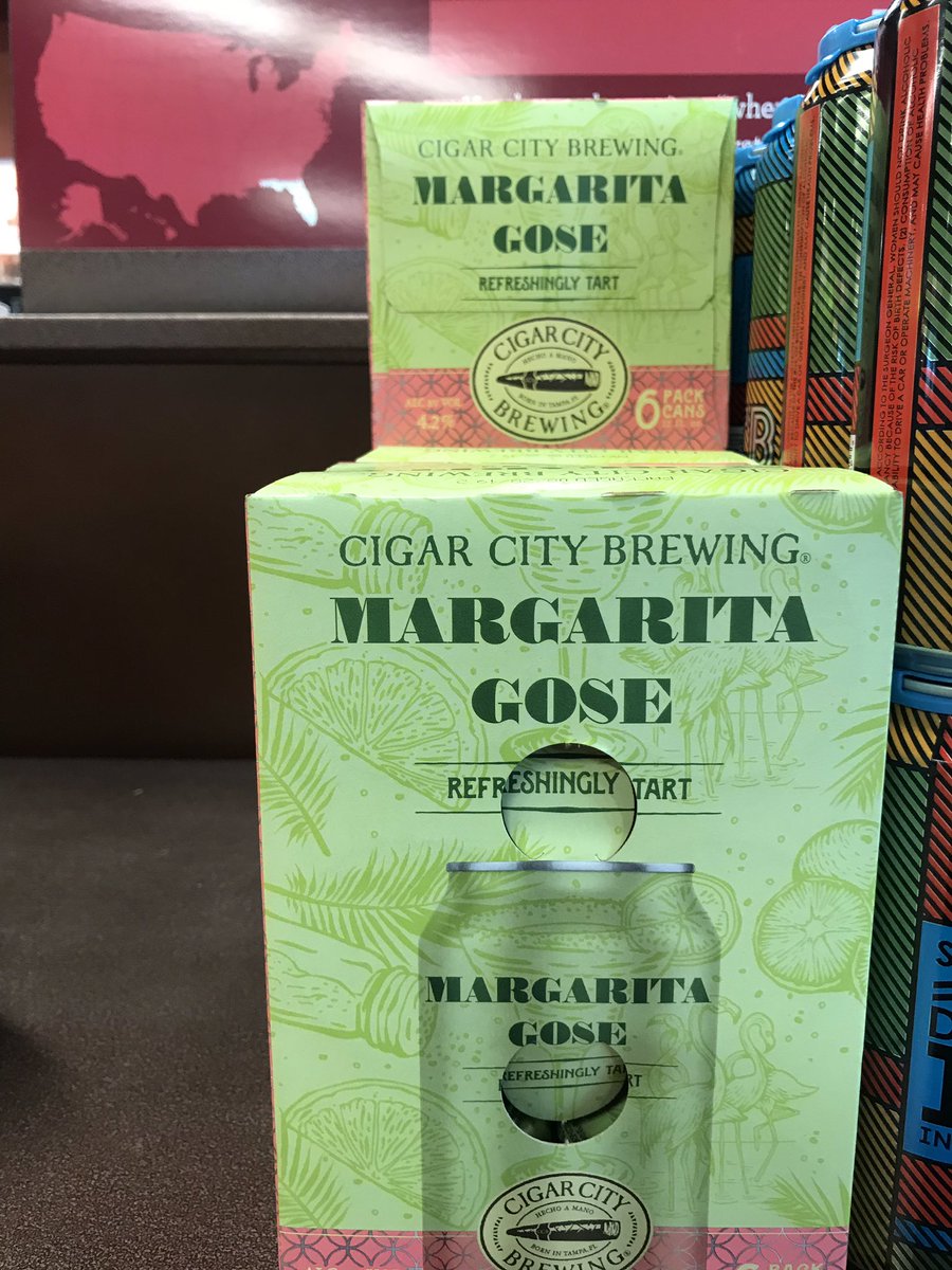 ABCBeerRick's tweet image. New #CraftBeer @ABCBeerCountry west #VeroBeach: @CigarCityBeer Margarita Gose