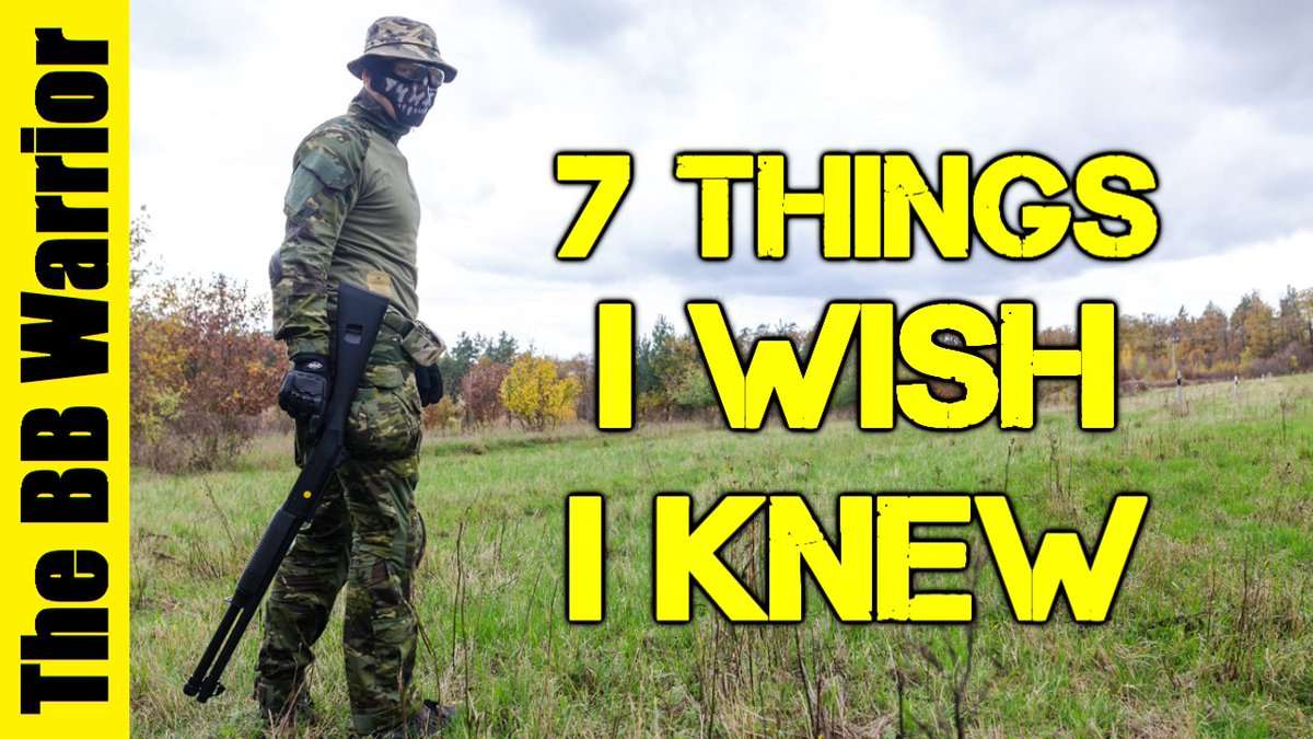 thebbwarrior's tweet photo. Today I'm joined by Eric of Gun Gamers to talk about 7 things we wish we knew when starting in airsoft! 
Watch here: https://t.co/4wxVuLiVF9 https://t.co/BrdVxC20o4