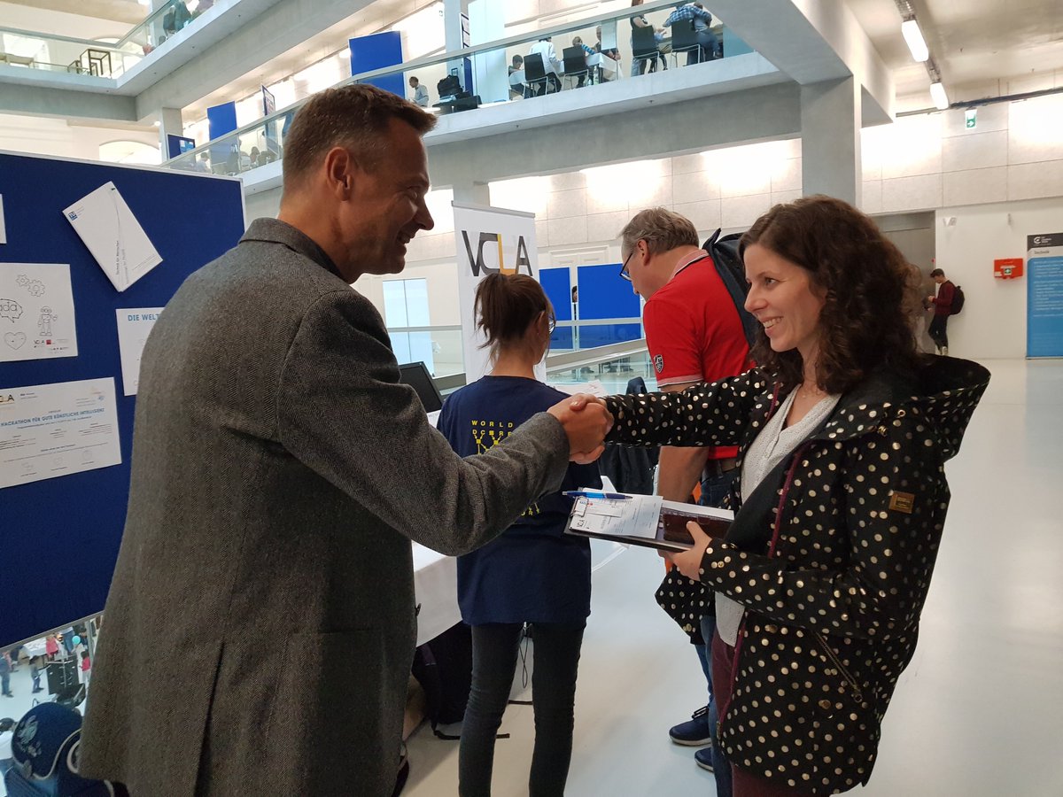 vclaTUwien's tweet photo. #Sci4AllVienna 🇪🇺 who is at our stand at #EuropeanResearchersNight? 🌱Prof. Stefan Szeider @StefanSzeider is recipient of the @ERC_Research Starting grant "Parameterized Complexity of Reasoning Problems.
#research #Innovation #Algorithms #ComputerScience #scicomm https://t.co/PNC48VwyrC
