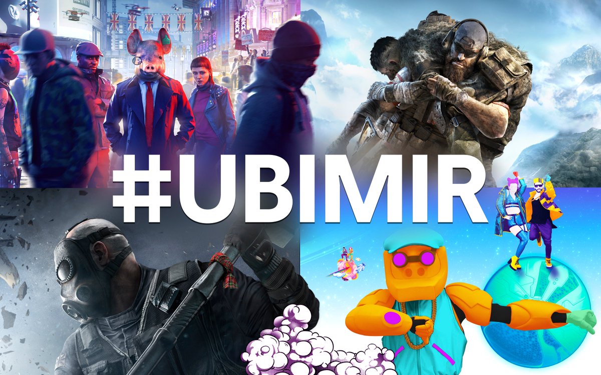 UbisoftRussia's tweet photo. Узнайте подробности участия #Ubisoft на @igromir 2019!🎮Сыграйте в #WatchDogsLegion и #GhostReconBreakpoint на стенде #XBox; выиграйте 💰 в турнирах #R6S на стенде ОГО, путёвки в жаркие страны или iPhone 11 в соревнованиях #JustDance от #MegaDrive! #UBIMIR https://t.co/OkNiI4hNP0 https://t.co/c2xQ3BP1hL