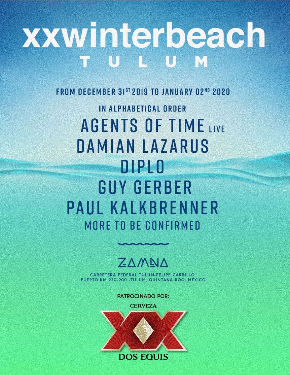 EventosDJMerida's tweet photo. ¡Mérida!

 ¡@XXWinterBeach viene con todo! 🌿 📅 Del 31 de Diciembre al 02 de Enero + Artistas por confirmar

Tickets: https://t.co/WzsbhwW6pN https://t.co/zTEU9Pz6ib