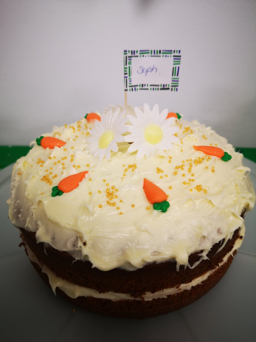 An amazing effort made for our @macmillancoffee morning.  We are all completely caked out, huge thanks to Simon Arnall <a href="/Gavin_Martin_UK/">Printed by Gavin Martin</a> for the generous donation. 
#kickingcancersbutt #mcmillancoffeemorning